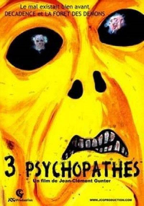 3 Psychopathes 1991 official movie poster