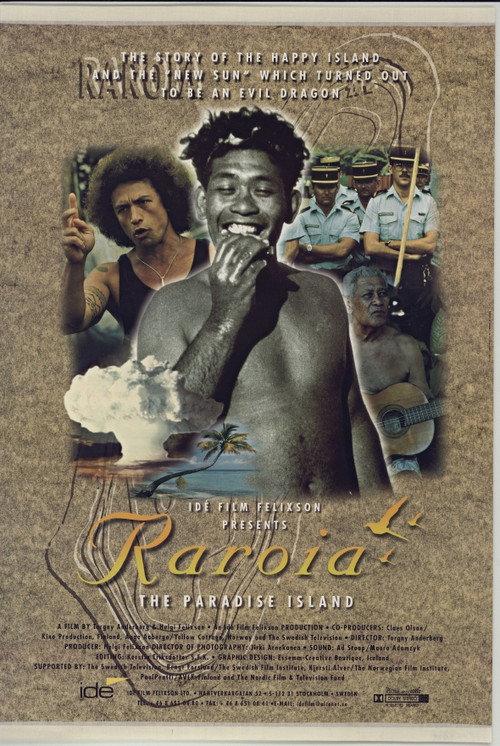 Raroia: The Paradise Island 1997 official movie poster