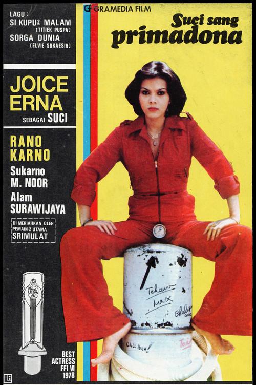 Suci Sang Primadona 1977 official movie poster