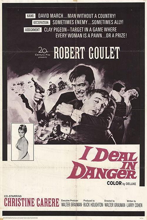I Deal in Danger 1966 official movie poster