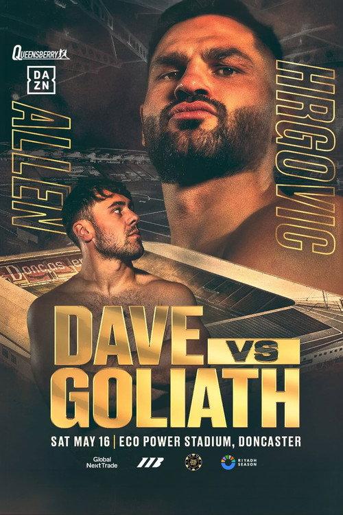 Dave Allen vs. Filip Hrgovic 2026 official movie poster