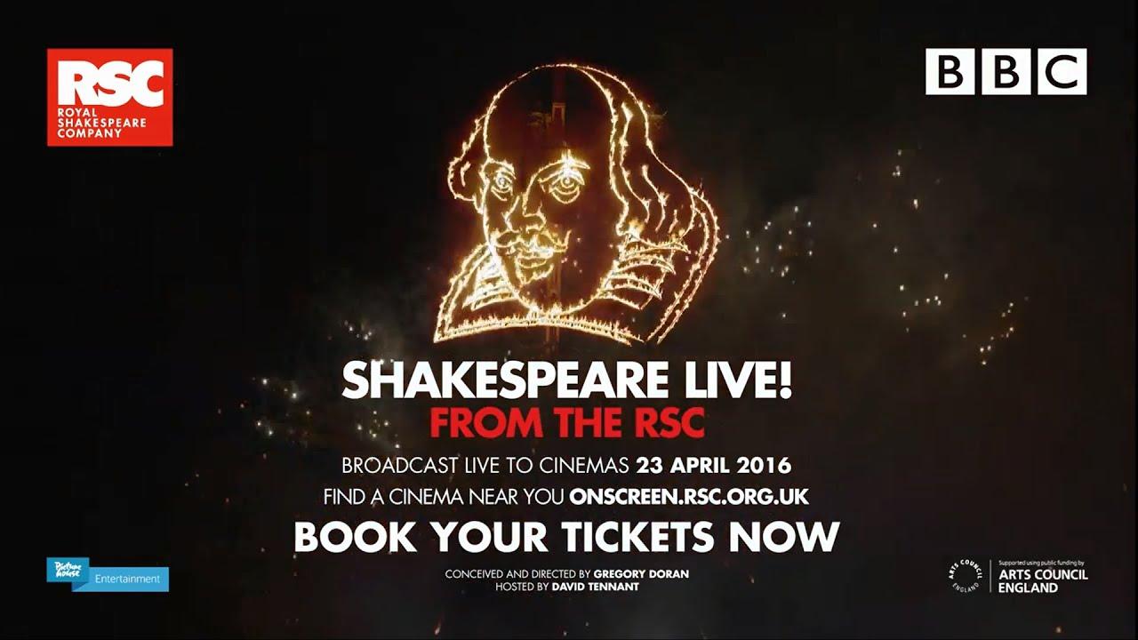 Shakespeare Live! From the RSC Trailer