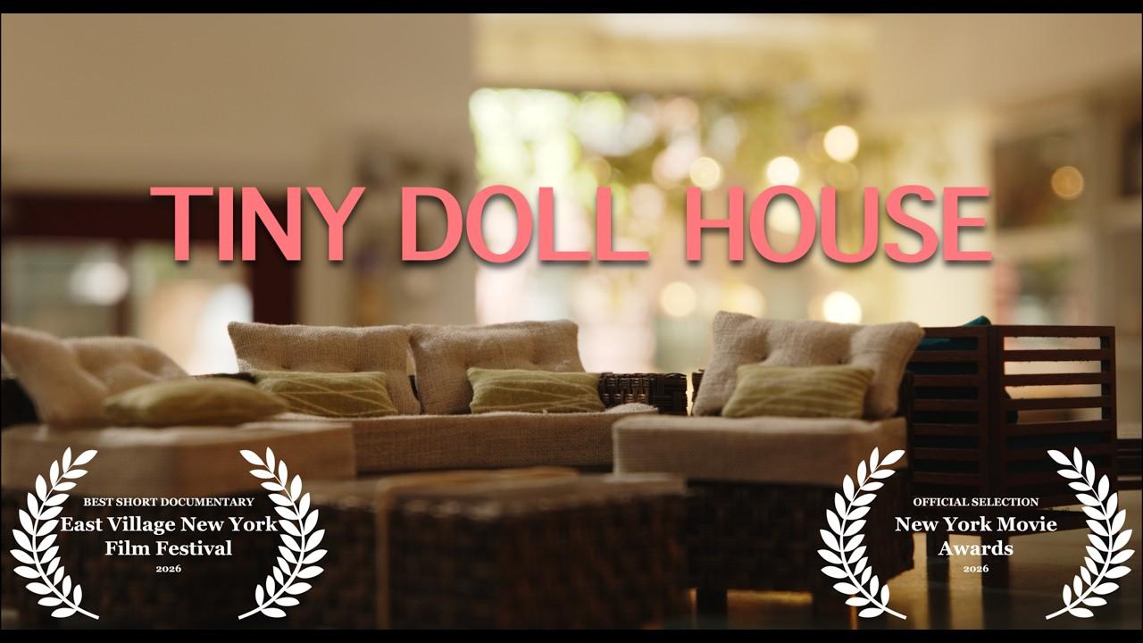 Tiny Doll House Trailer