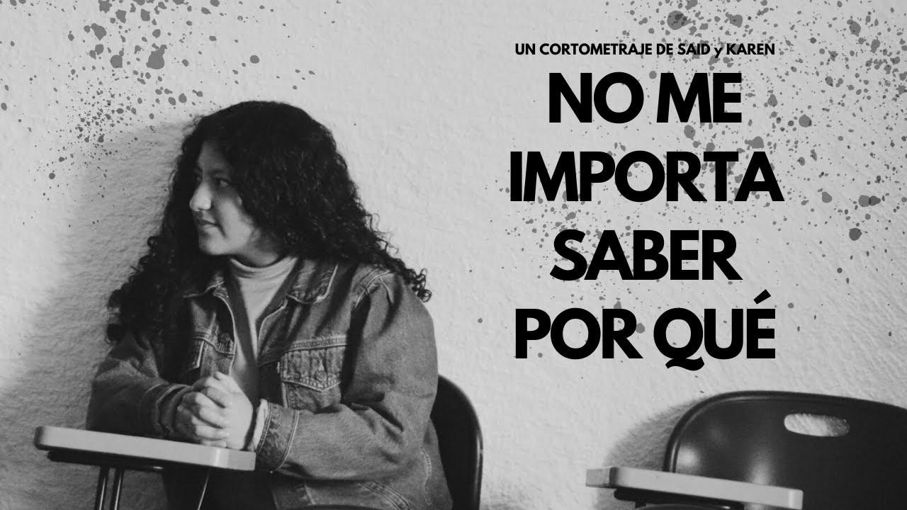 No me importa saber por qué Trailer