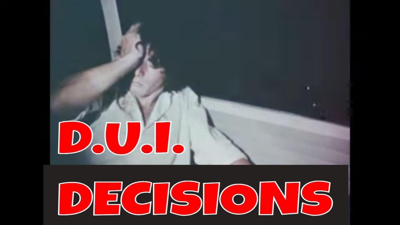DUI Decisions Trailer