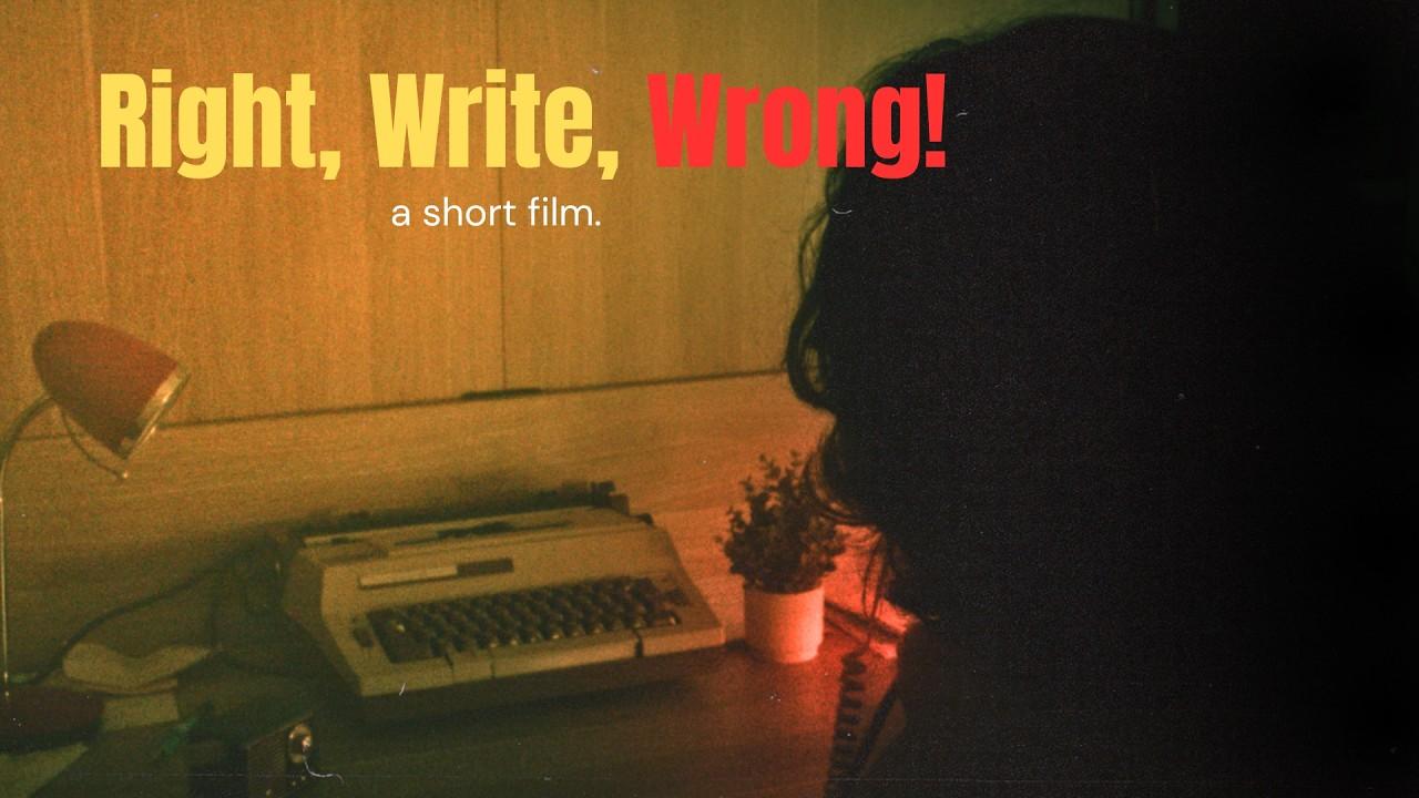 Right, Write, Wrong! Trailer