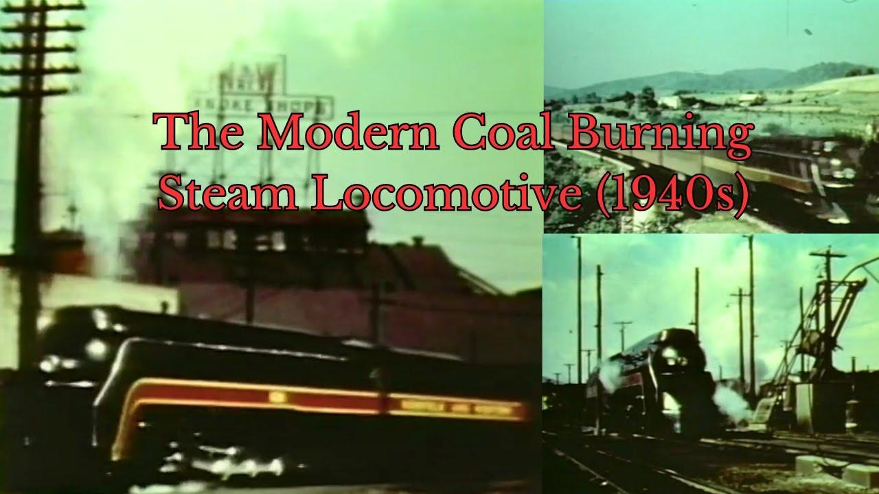 The Modern Coal Burning Steam Locomotive Trailer