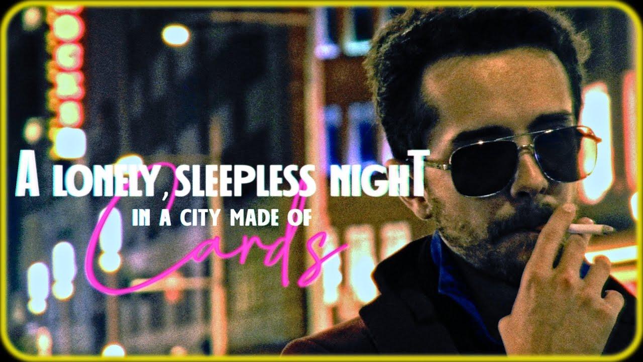 A Lonely, Sleepless Night In A City Made Of Cards Trailer