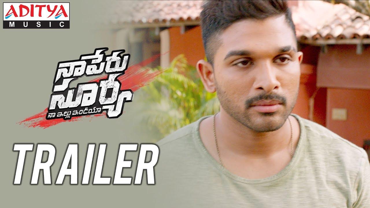 Naa Peru Surya - Naa Illu India Trailer