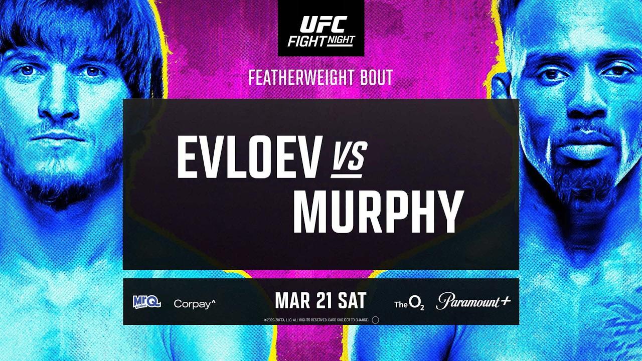 UFC Fight Night 270: Evloev vs. Murphy Trailer