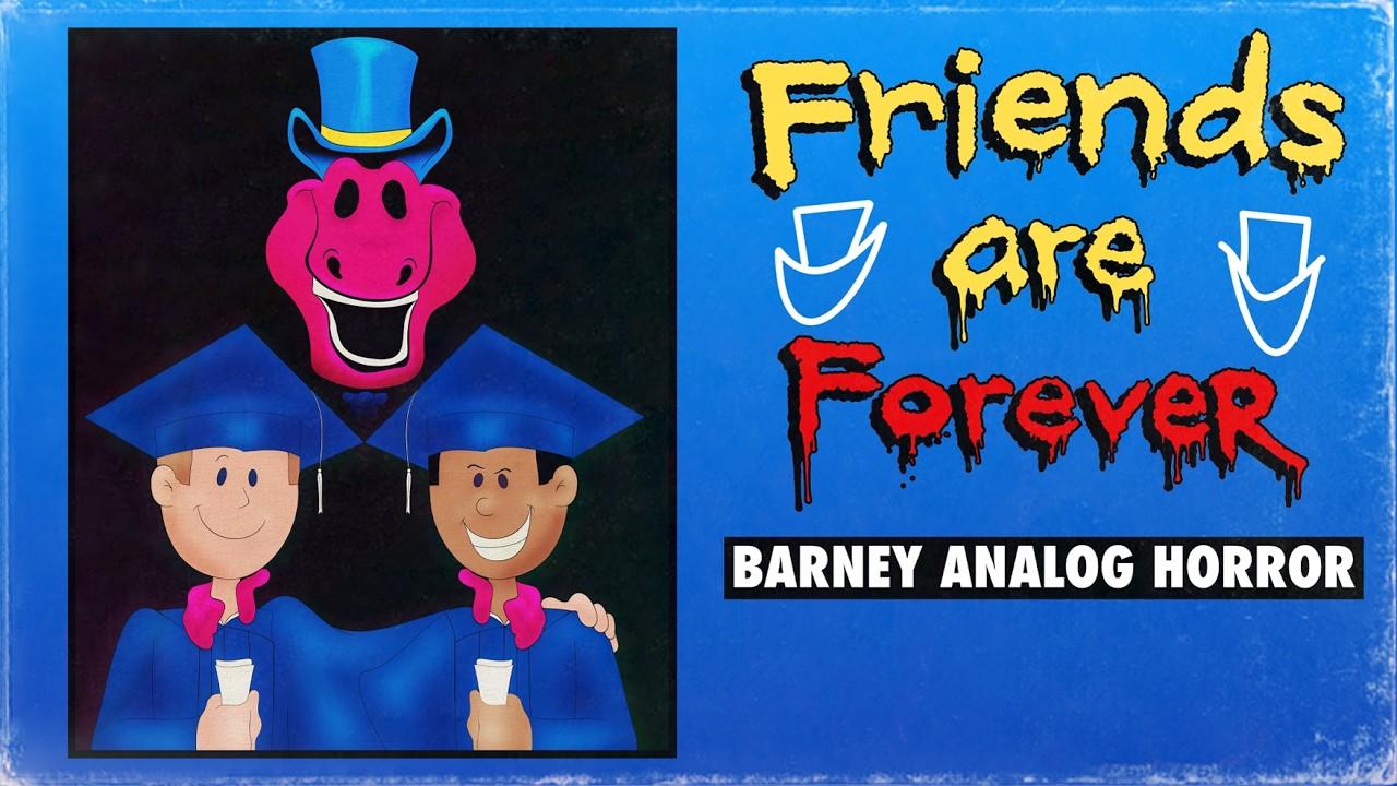 Friends Are Forever: A Barney Analog Horror Film Trailer