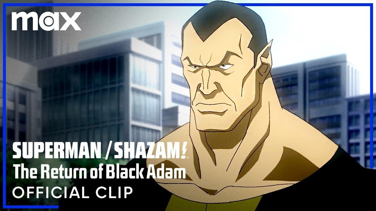 Superman/Shazam!: The Return of Black Adam Trailer