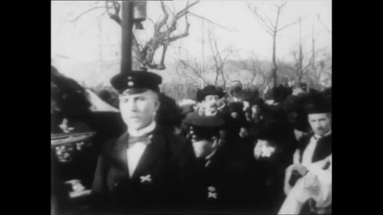 The Funeral of the Victims of the Mine Accident at the Radbod Colliery Trailer