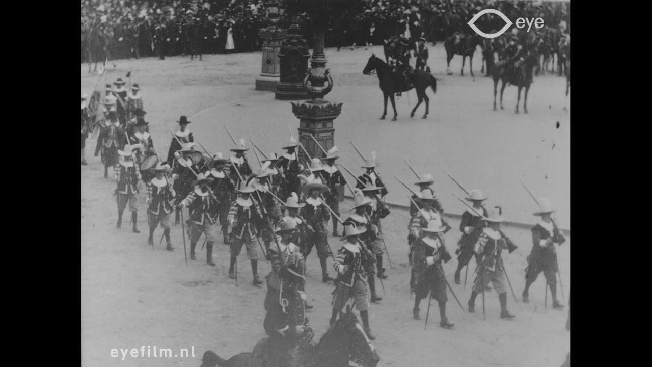 Review of the Royal Netherland Guards in the Costumes of the Middle Ages (Coronation of Wilhelmina Guard of Honor) Trailer