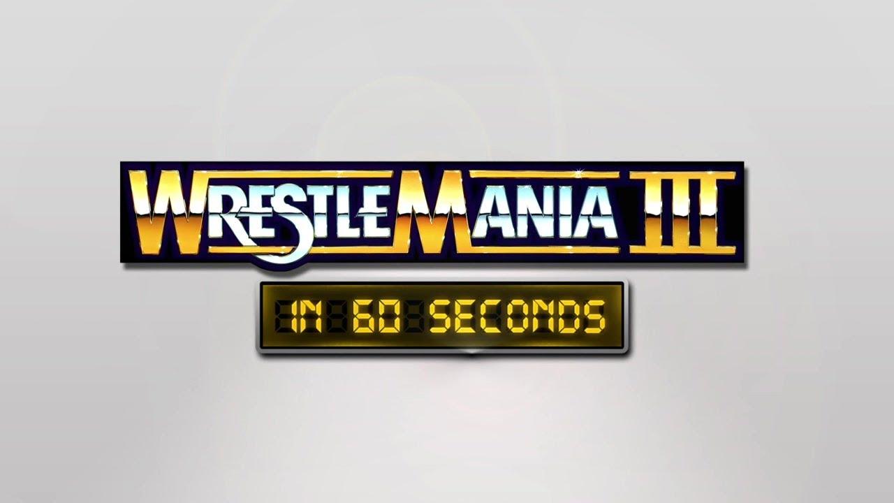 WWE WrestleMania III Trailer
