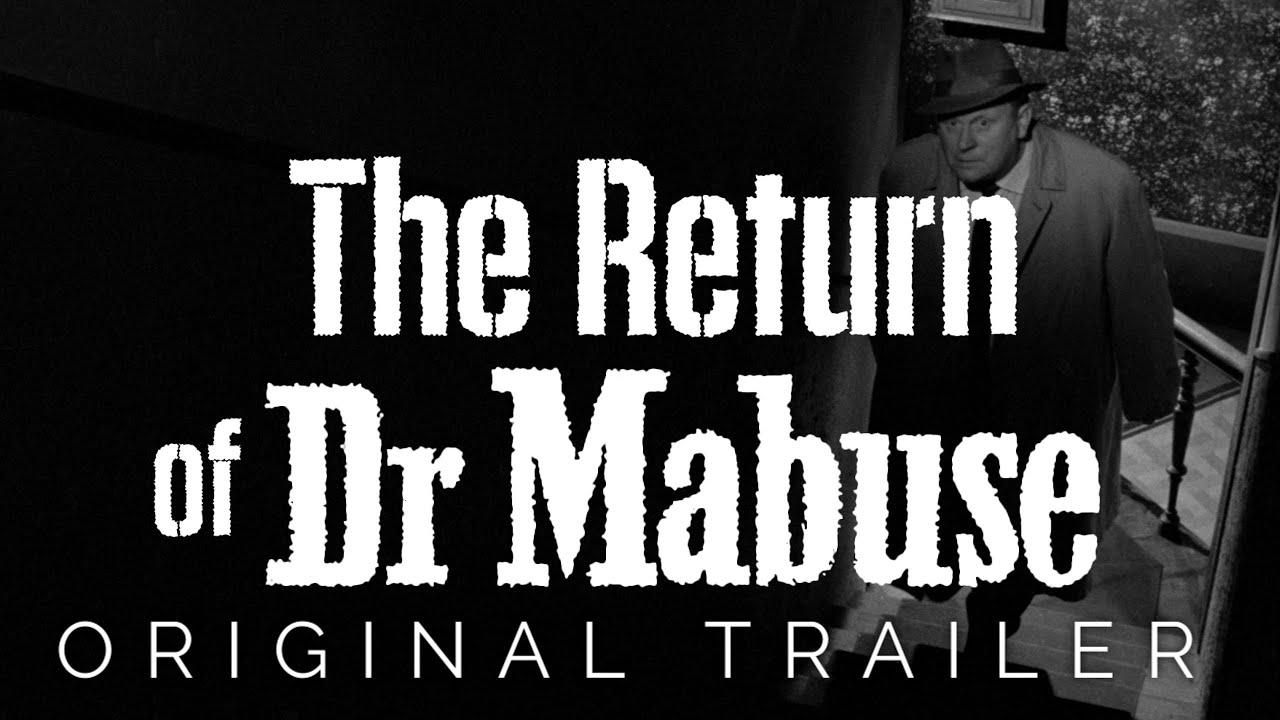The Return of Dr. Mabuse Trailer