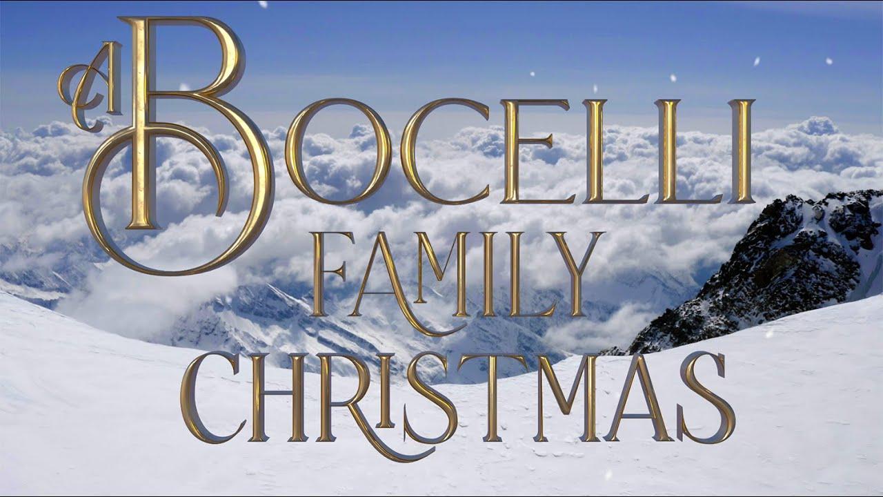 A Bocelli Family Christmas Trailer