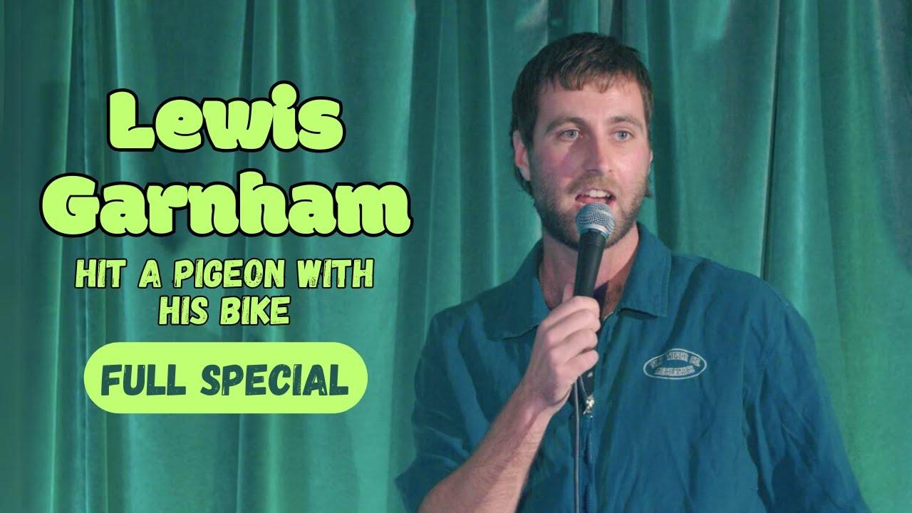 Lewis Garnham: Hit A Pigeon With His Bike Trailer