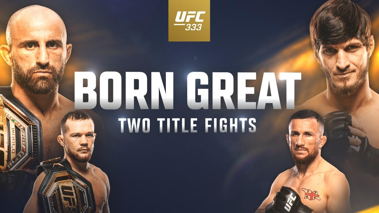 UFC 333: Volkanovski vs. Evloev Trailer