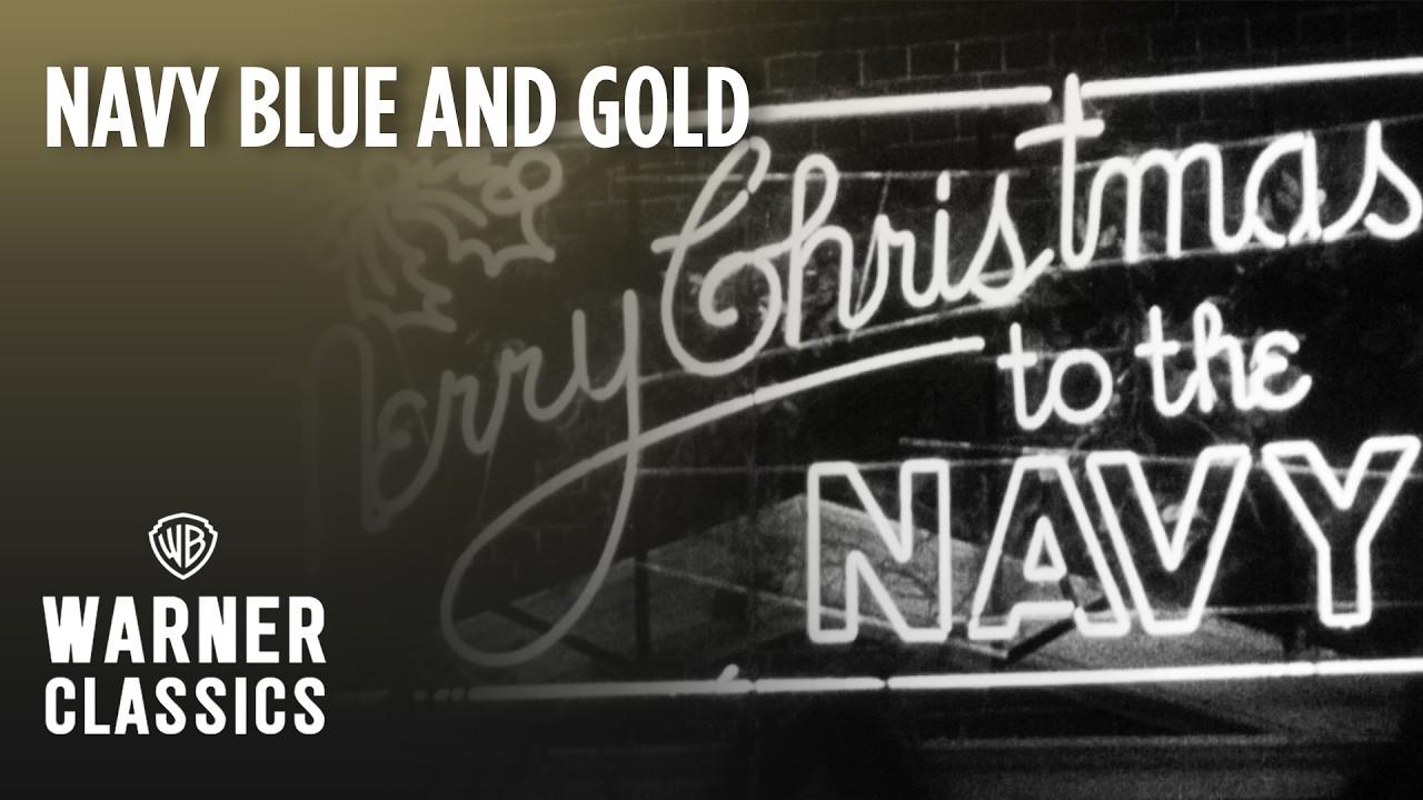 Navy Blue and Gold Trailer