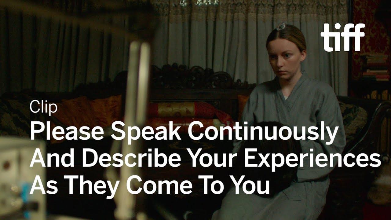 Please Speak Continuously and Describe Your Experiences as They Come to You Trailer
