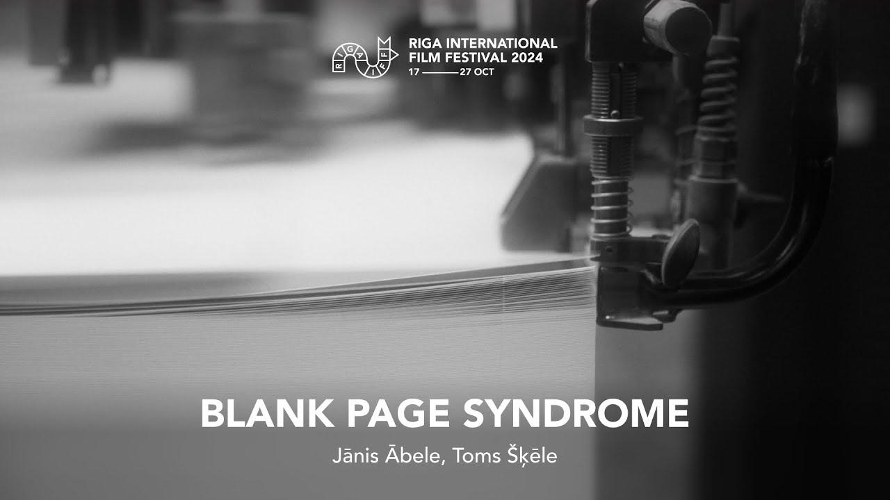Blank Page Syndrome Trailer