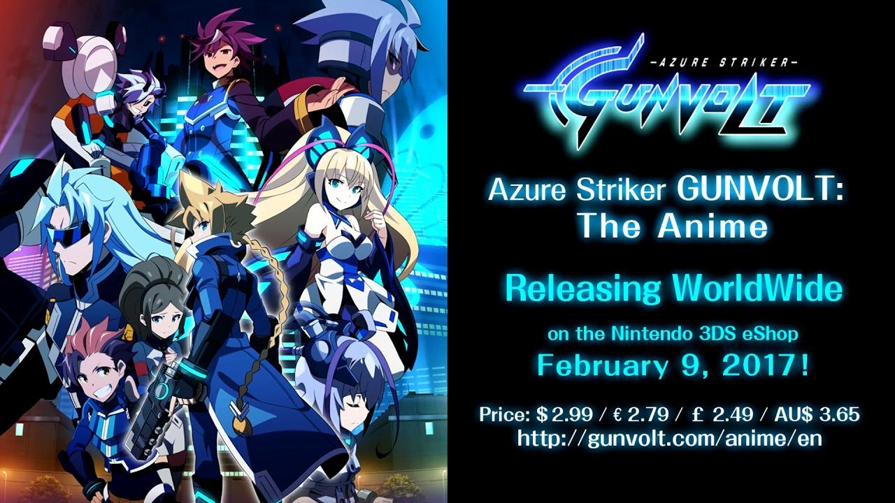Azure Striker Gunvolt Trailer