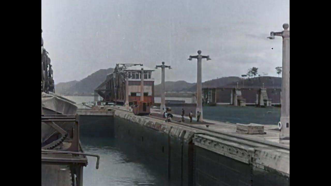 Panama Canal--scenes of the finished Canal Trailer
