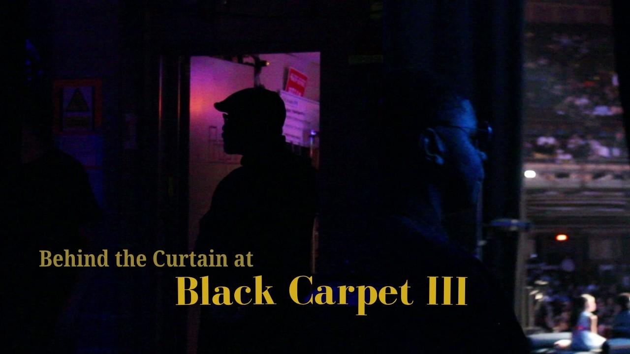 Behind the Curtain at Black Carpet III Trailer
