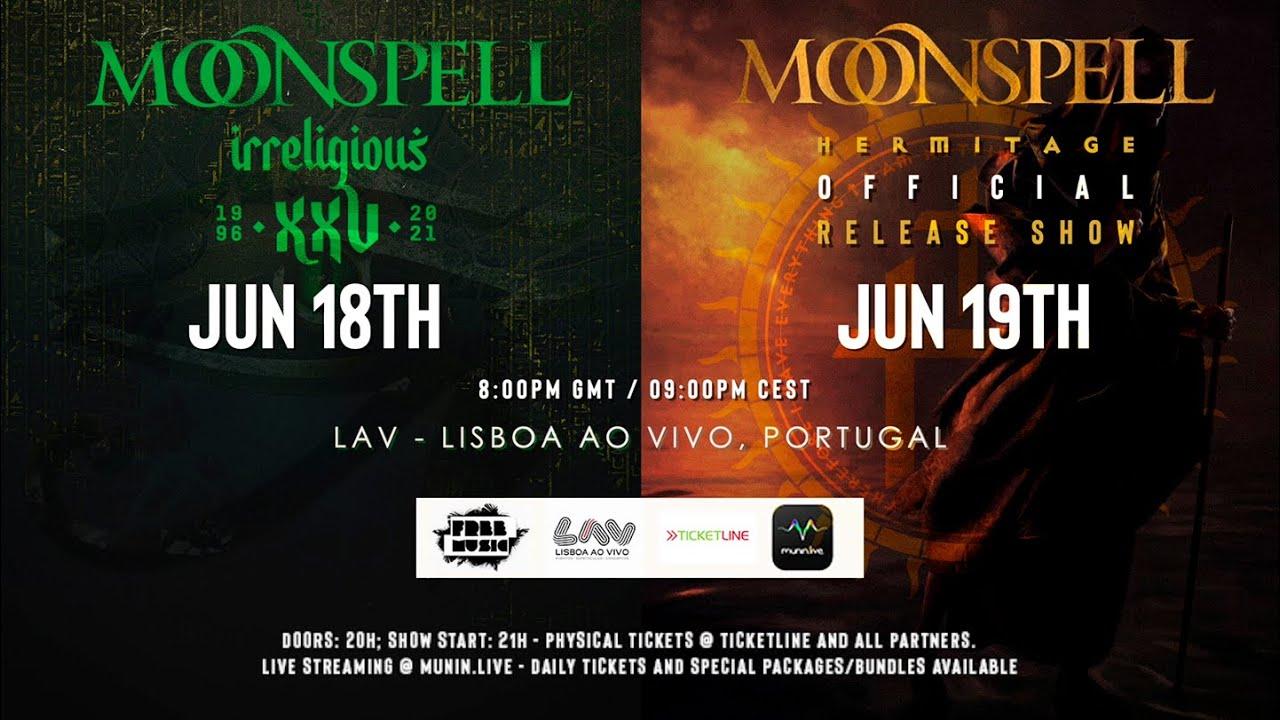 Moonspell: Official Hermitage Launch Show Trailer