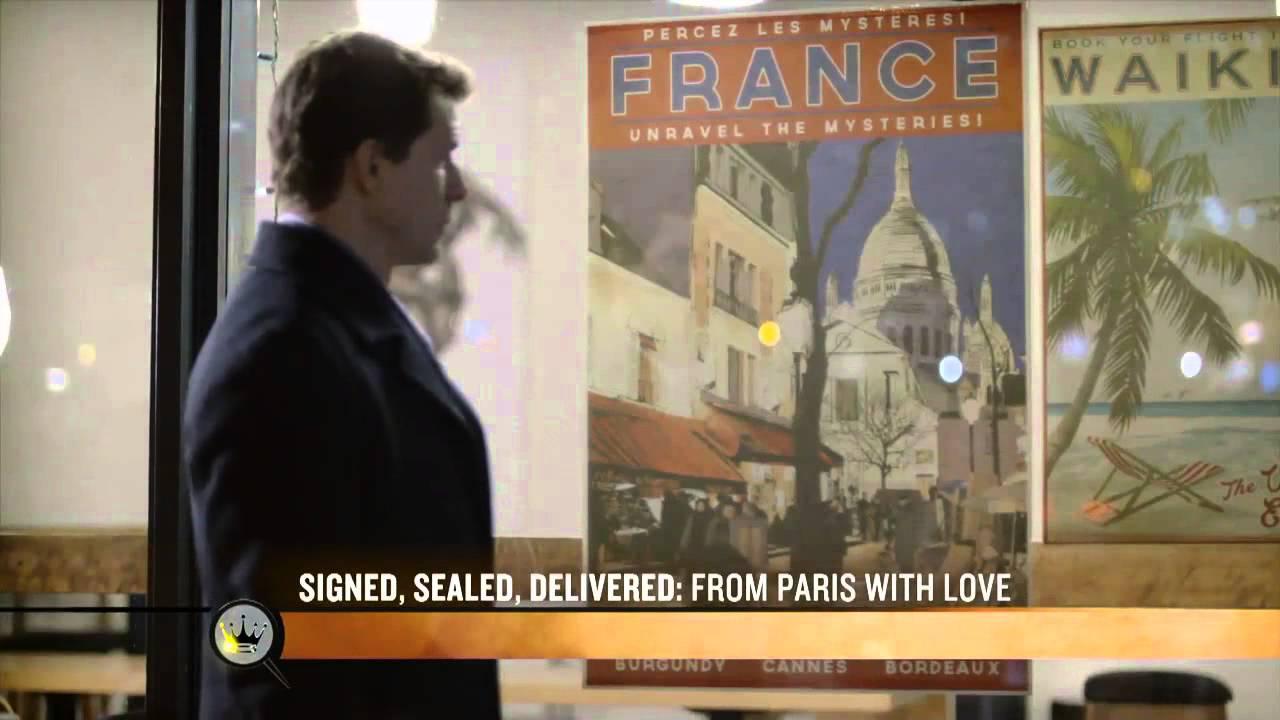 Signed, Sealed, Delivered: From Paris with Love Trailer