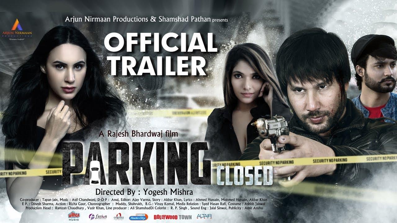 Parking Closed Trailer