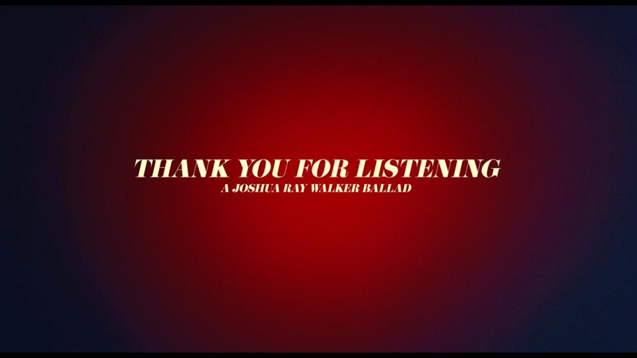 Thank You for Listening Trailer