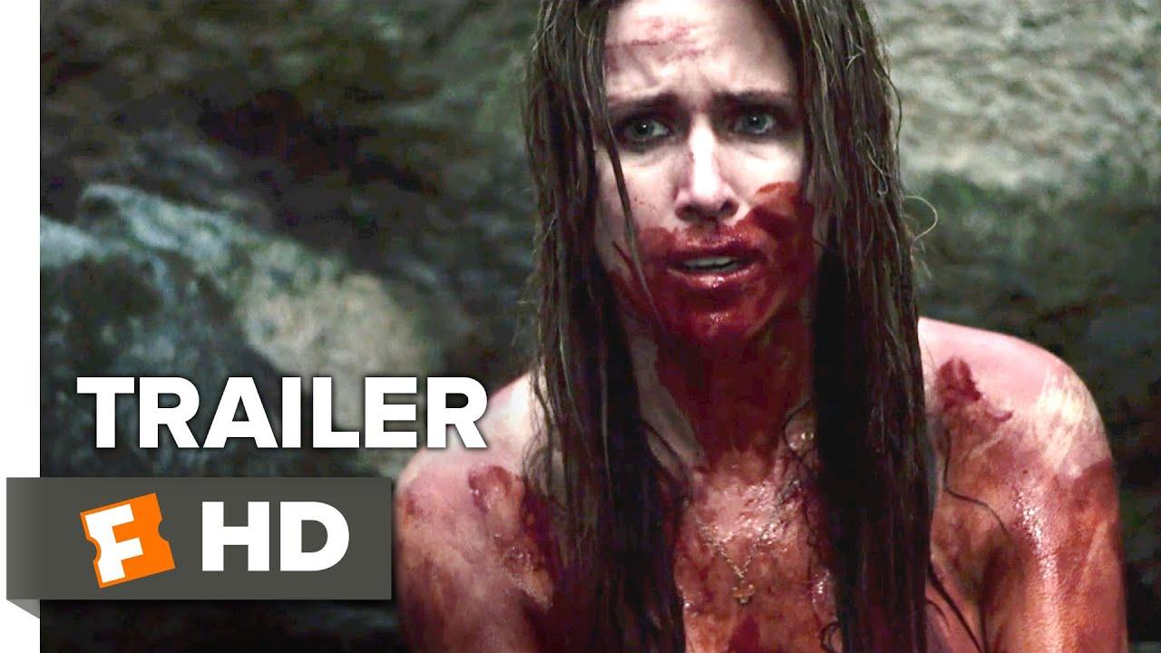Girl in Woods Trailer