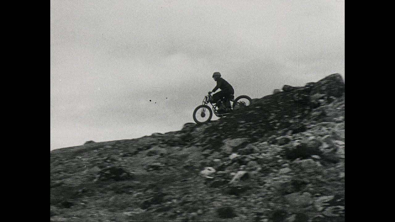 Over Besseggen with a Motorcycle Trailer