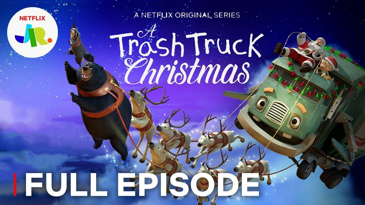 A Trash Truck Christmas Trailer
