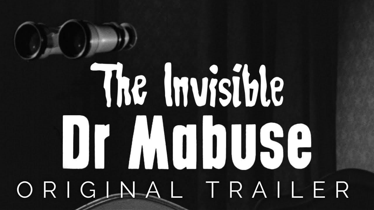 The Invisible Dr. Mabuse Trailer