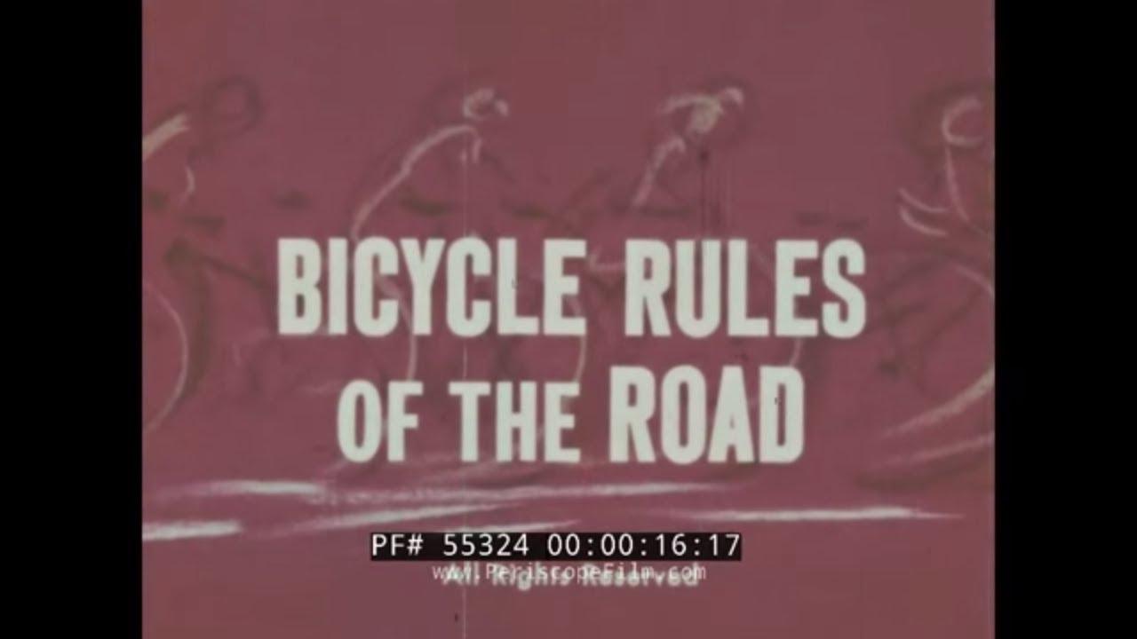 Bicycle Rules For the Road Trailer