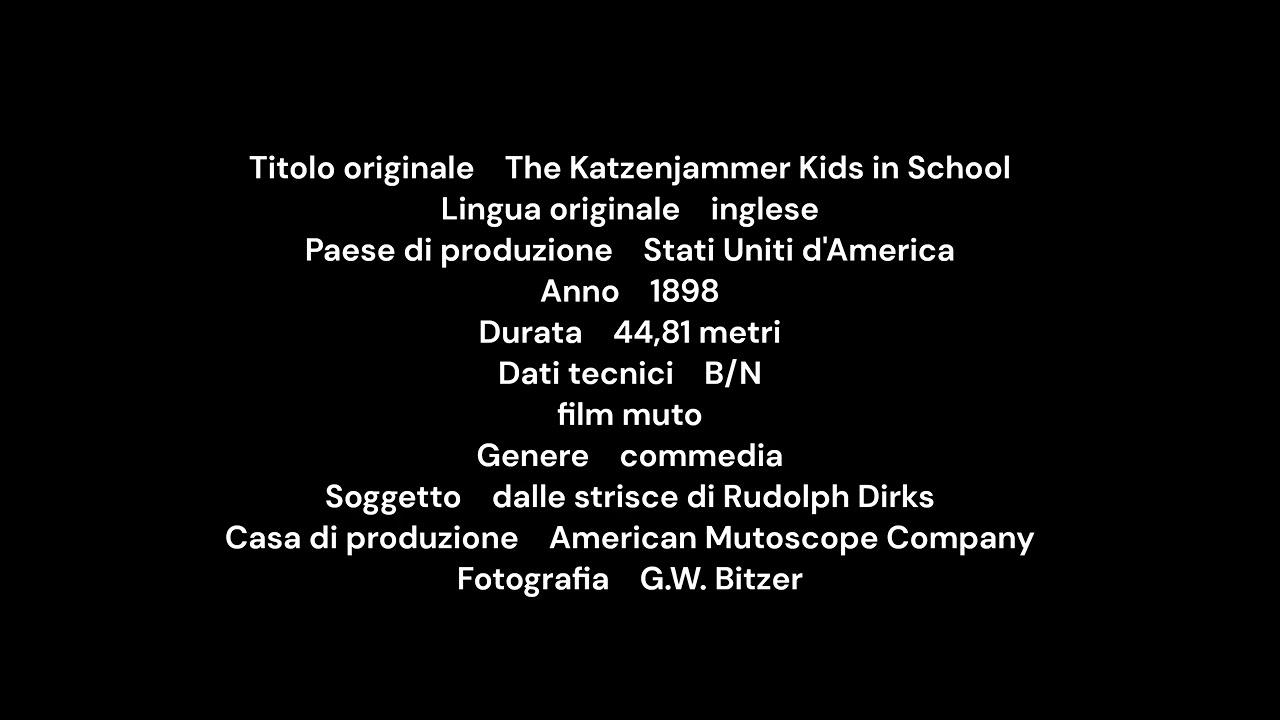 The Katzenjammer Kids in School Trailer