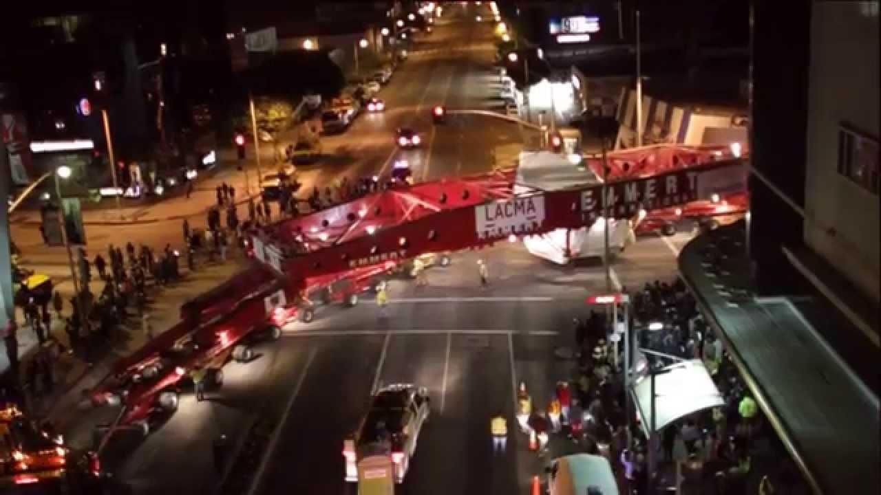 Levitated Mass Trailer