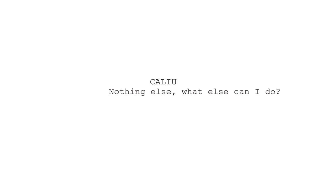 Caliu: Nothing Else, What More Could I Do? Trailer