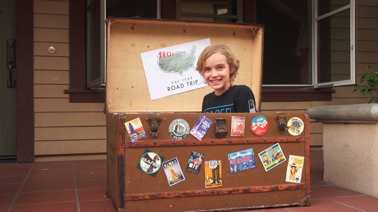 One Year Road Trip Trailer