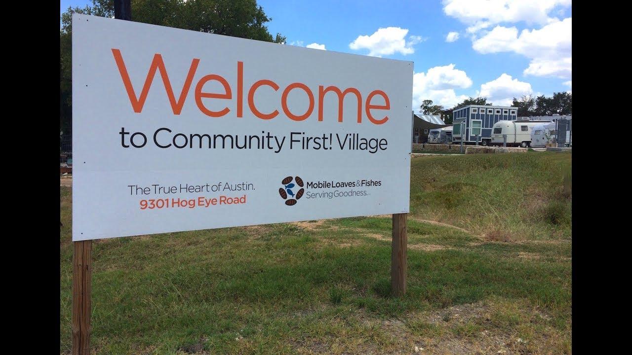 Community First, A Home for the Homeless Trailer
