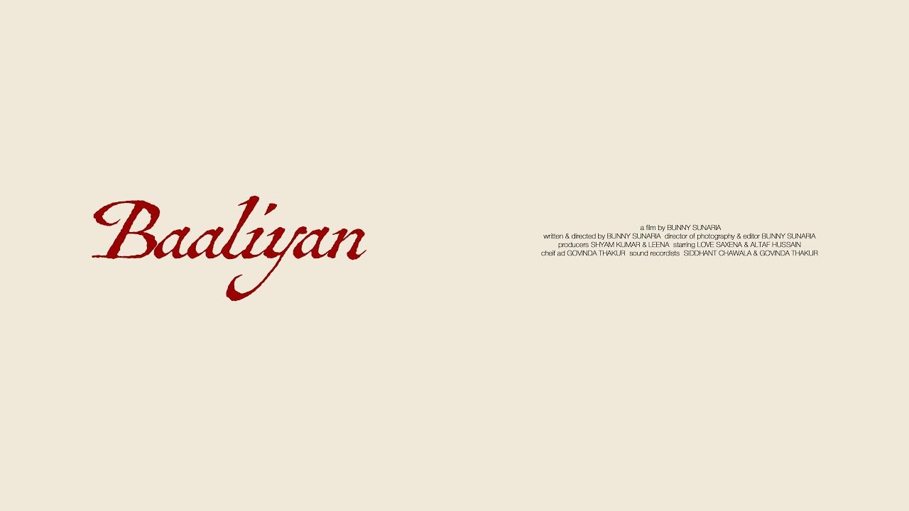 Baaliyan Trailer