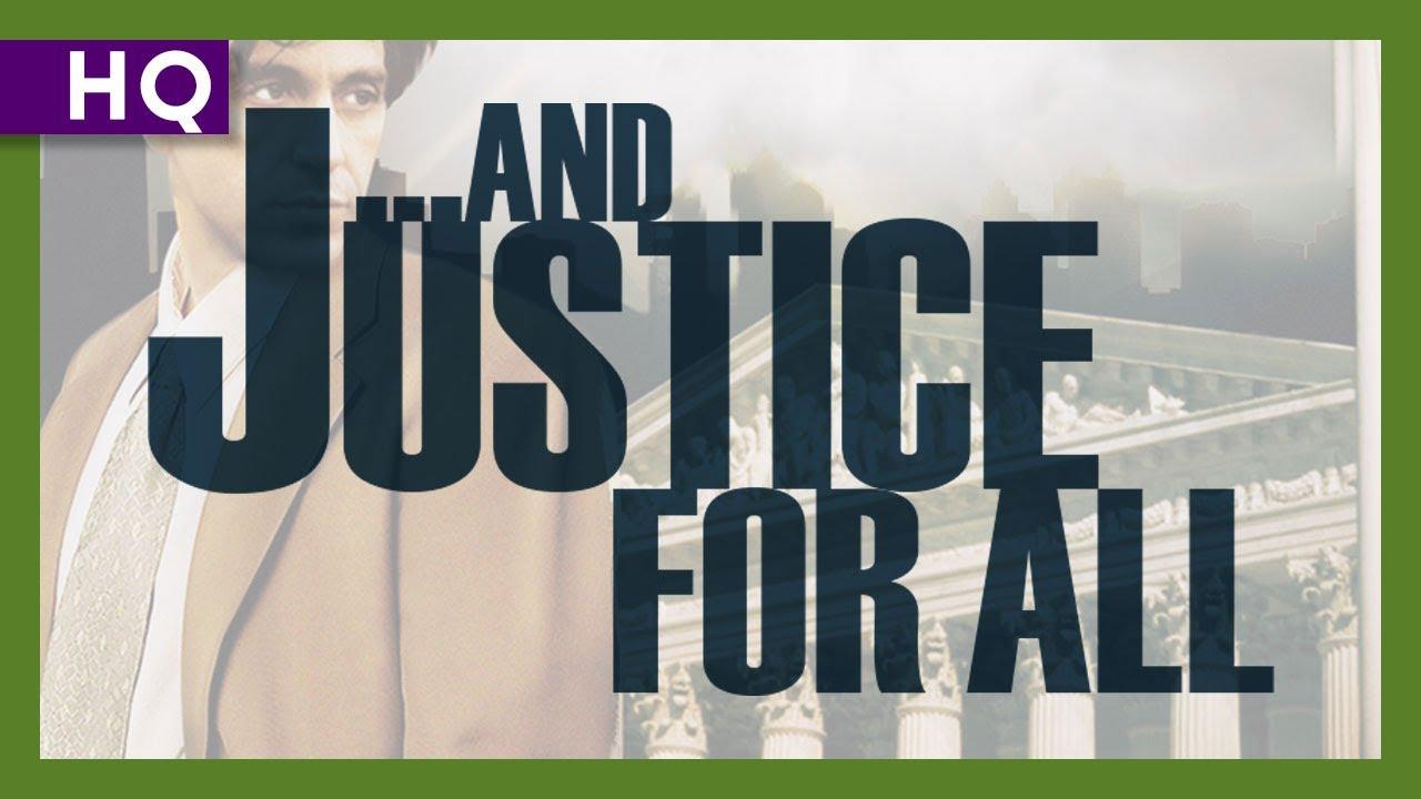 ...And Justice for All Trailer