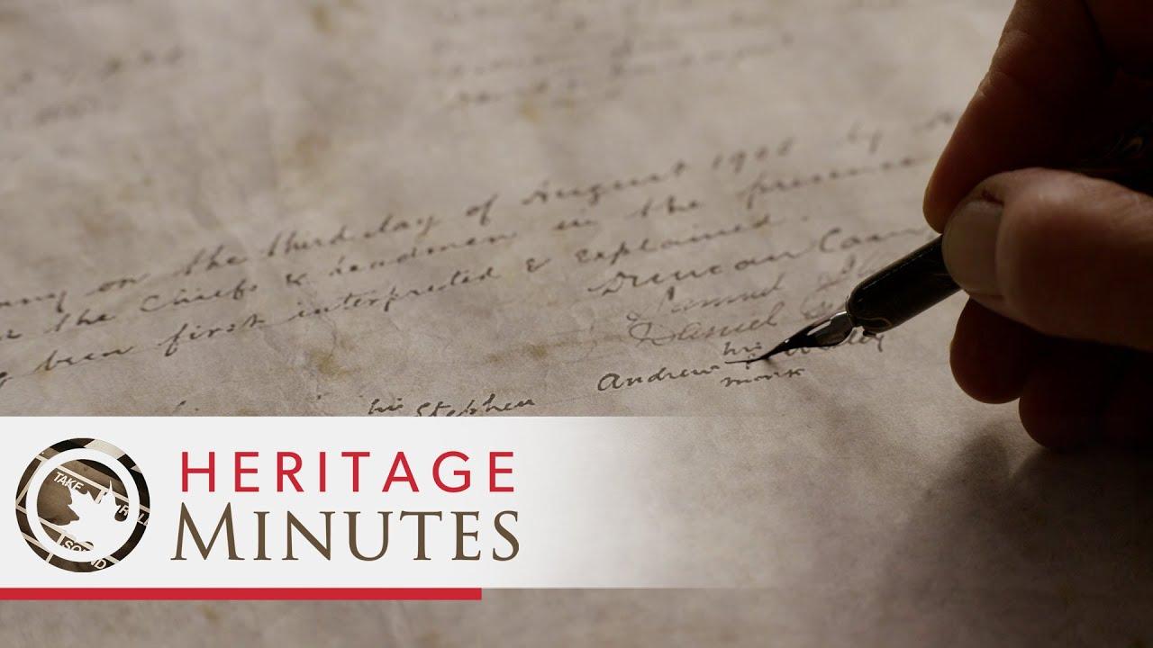 Heritage Minutes: Naskumituwin (Treaty) Trailer
