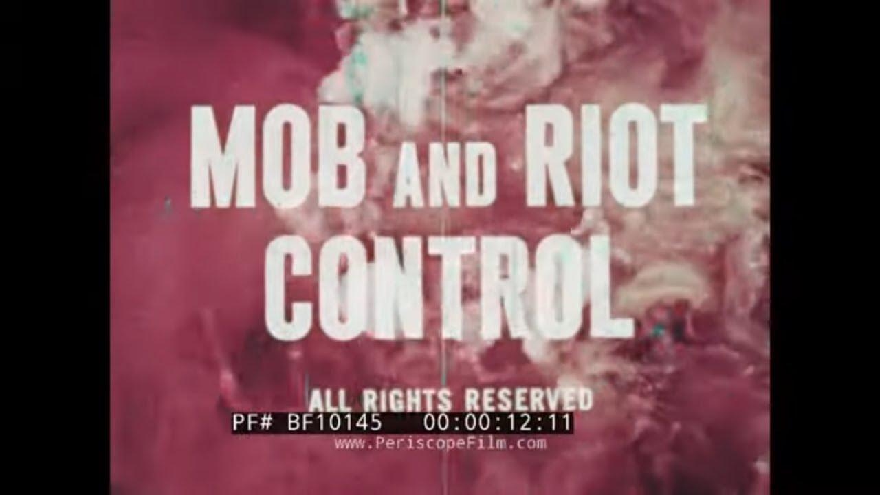 Mob and Riot Control Trailer