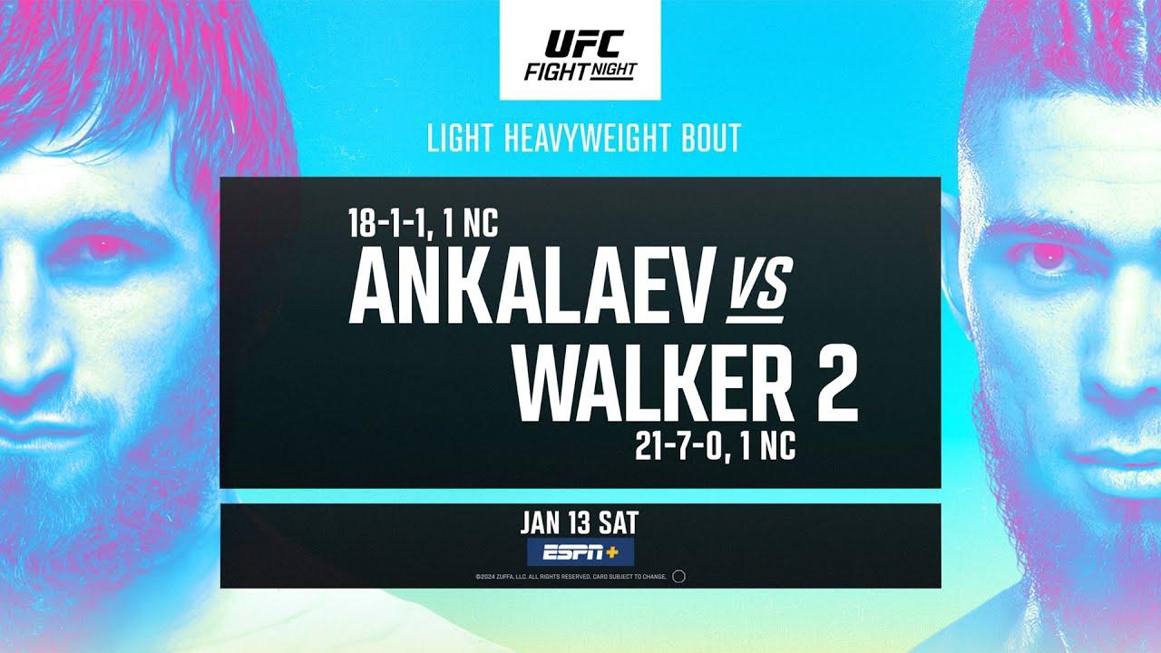 UFC Fight Night 234: Ankalaev vs. Walker 2 Trailer