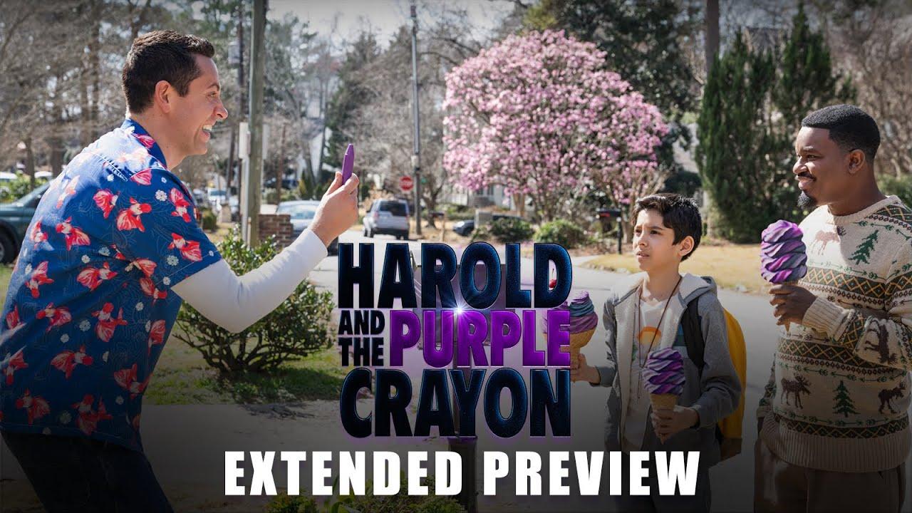 Harold and the Purple Crayon Trailer