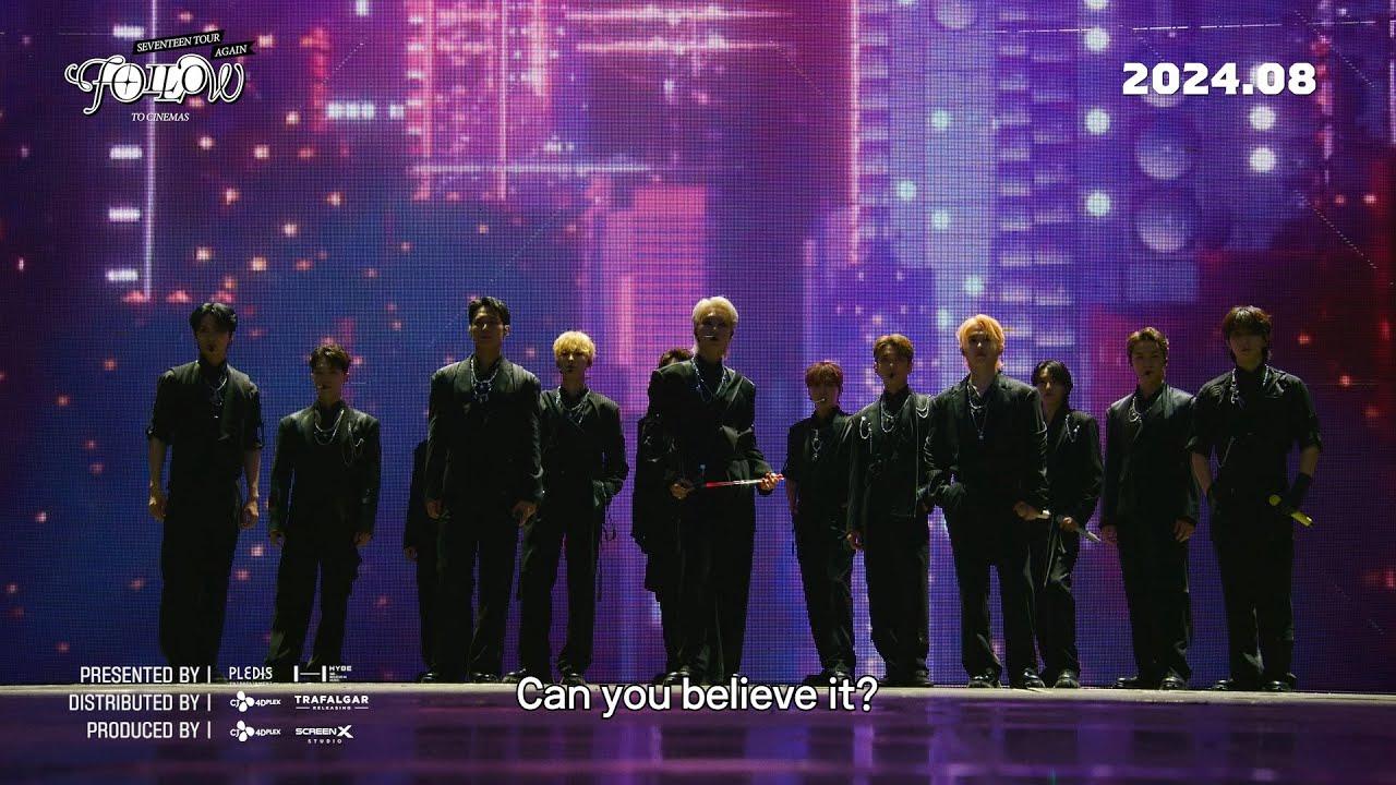 SEVENTEEN TOUR 'FOLLOW' AGAIN TO CINEMAS Trailer